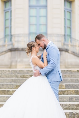 Couple de mariés en Ile de France