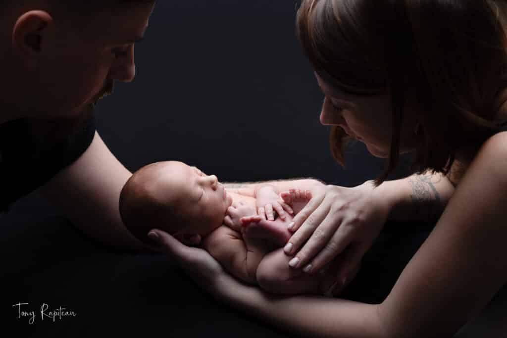 Les premiers plus beaux moment entre papa maman et leur bébé