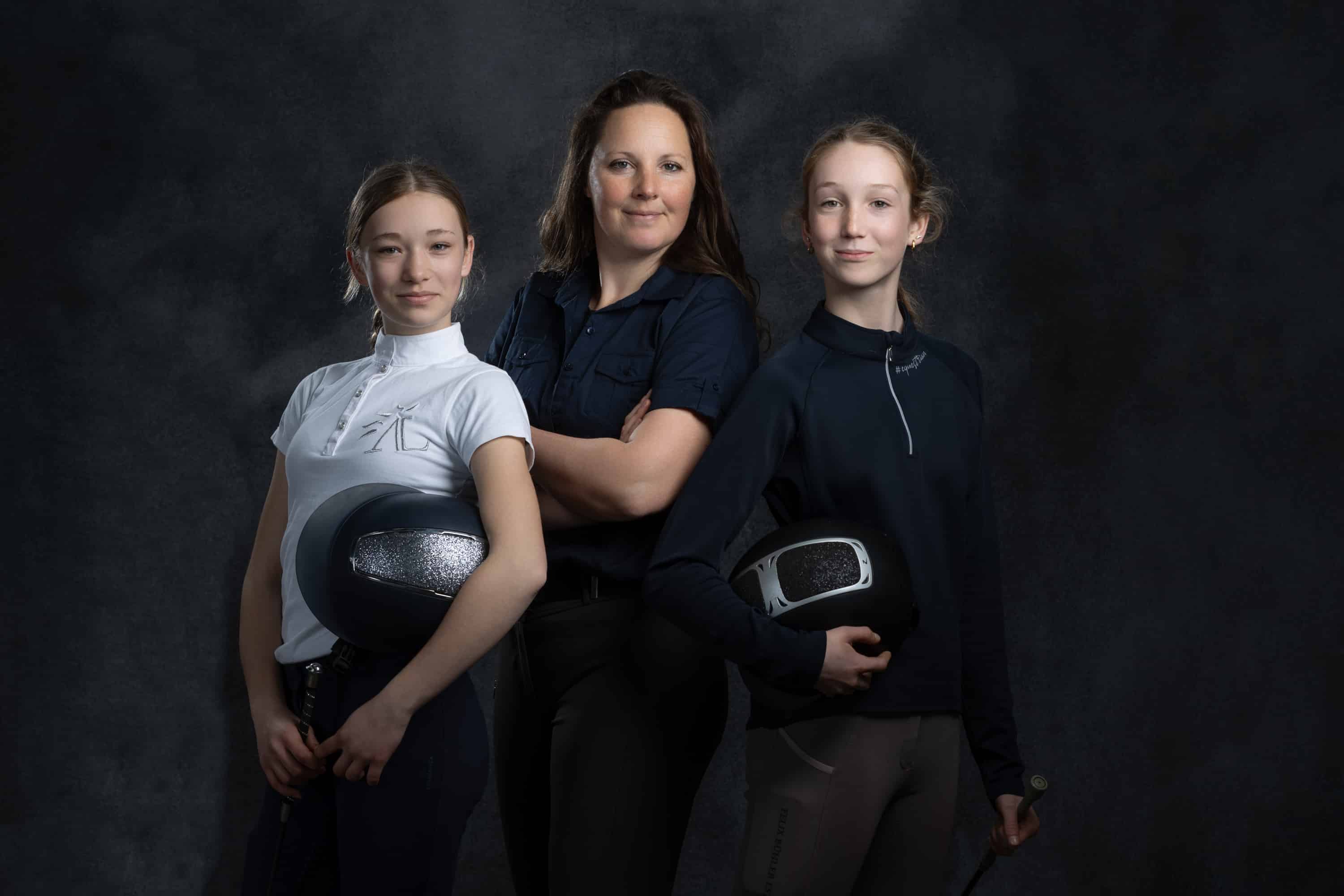 Portrait professionnel pour un centre equestre